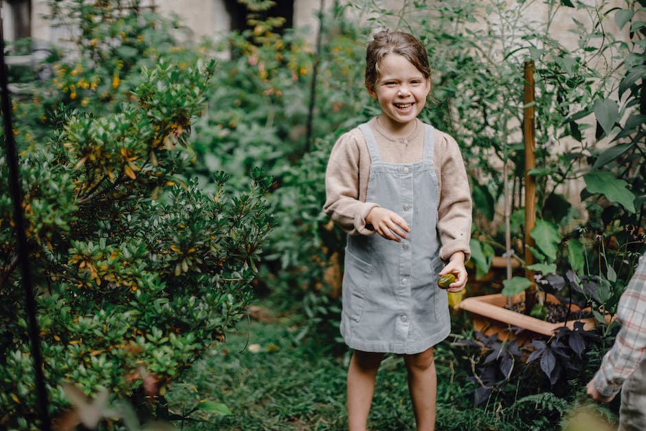  Kinder beim Entdecken der Natur